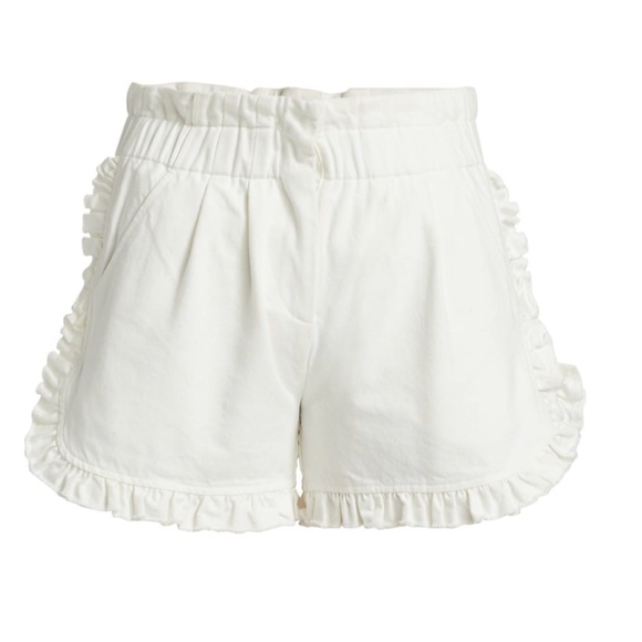 Sea New York Pants - SEA New York Ruffle Trim Shorts